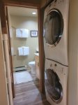 Private Washer and Dryer and Guest Bathroom on Main Level 